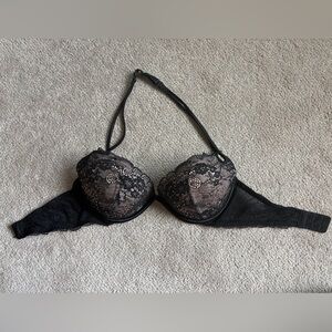 Elegant Black Lace Bra